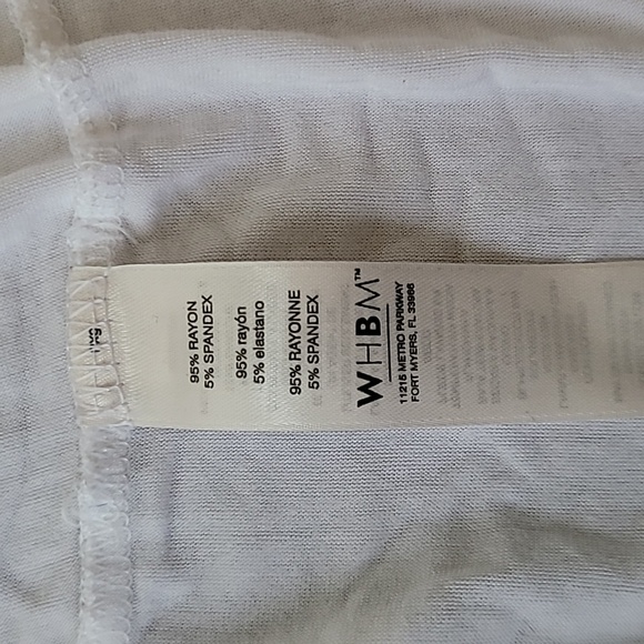 Gently used WHBM T-shirt size S - Picture 3 of 7